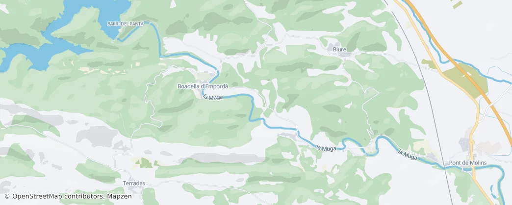 Mapa De Boadella