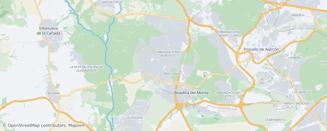 Boadilla del Monte — Carte