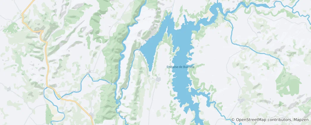 Mapa Buendía