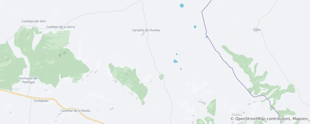Mapa Campillo de Dueñas