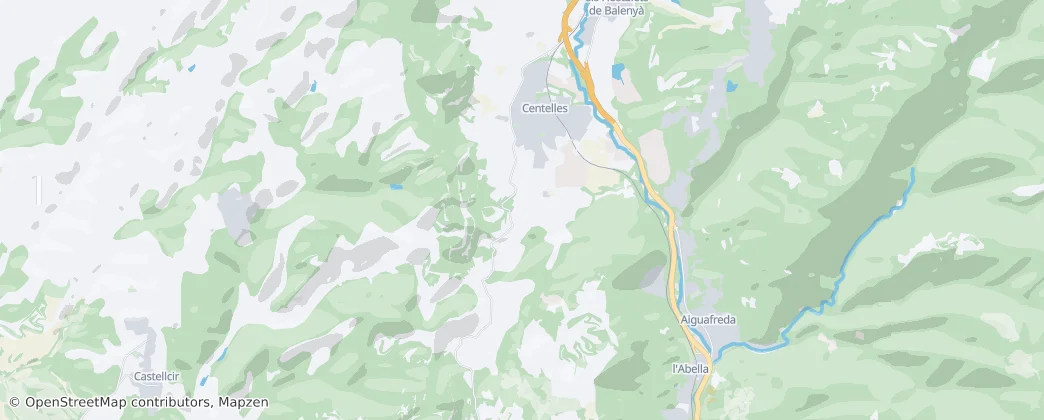 Centelles — Map