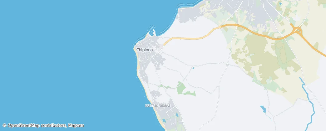 Chipiona — Map