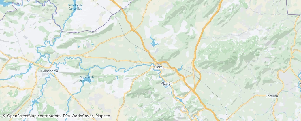 Mappa di Cieza