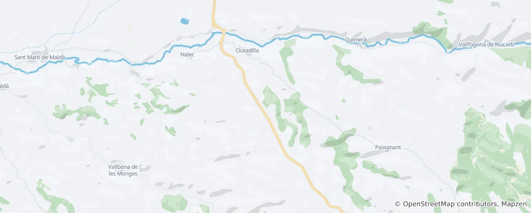 Ciutadilla Haritası
