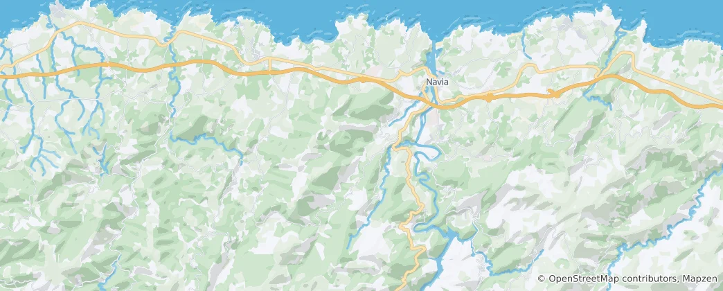 Mapa Coaña