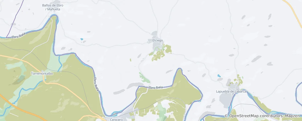 Karte von Elciego