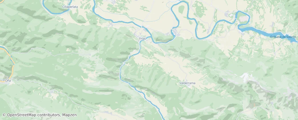 Map of Frías