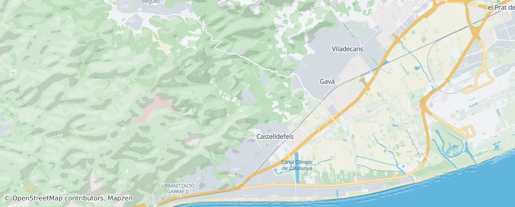 加瓦 — 地图