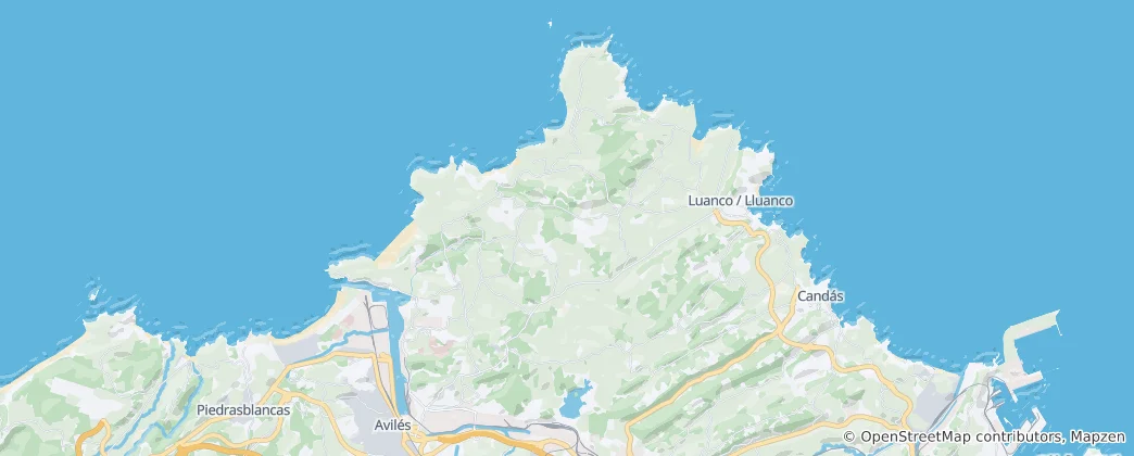 Karte von Gozón