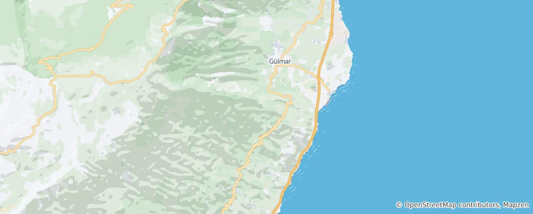 Mapa Güímar