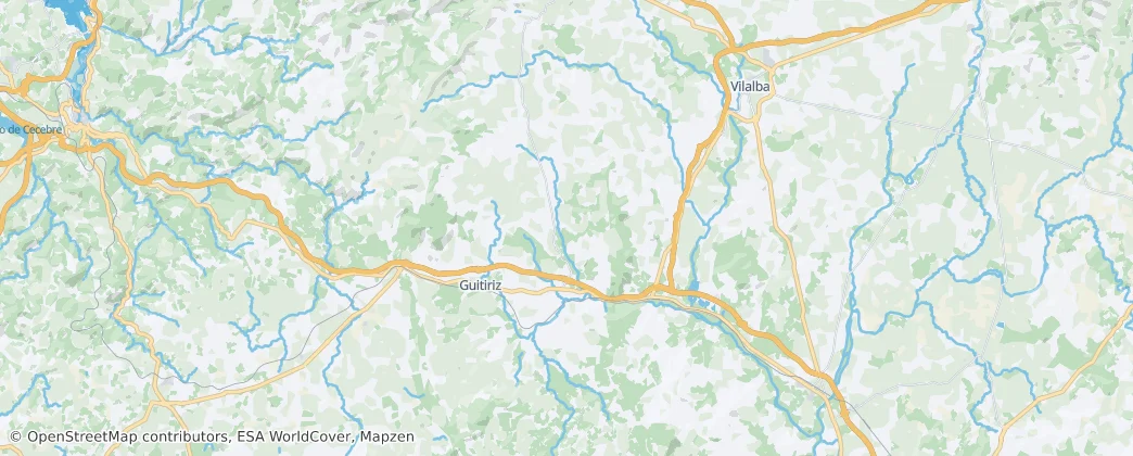 Guitiriz — Map