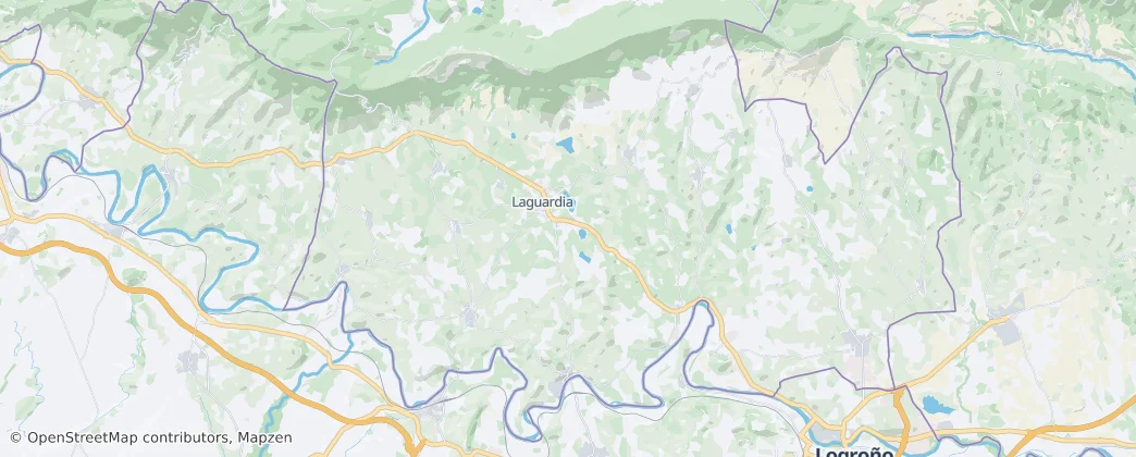 Laguardia - Guardia — Map