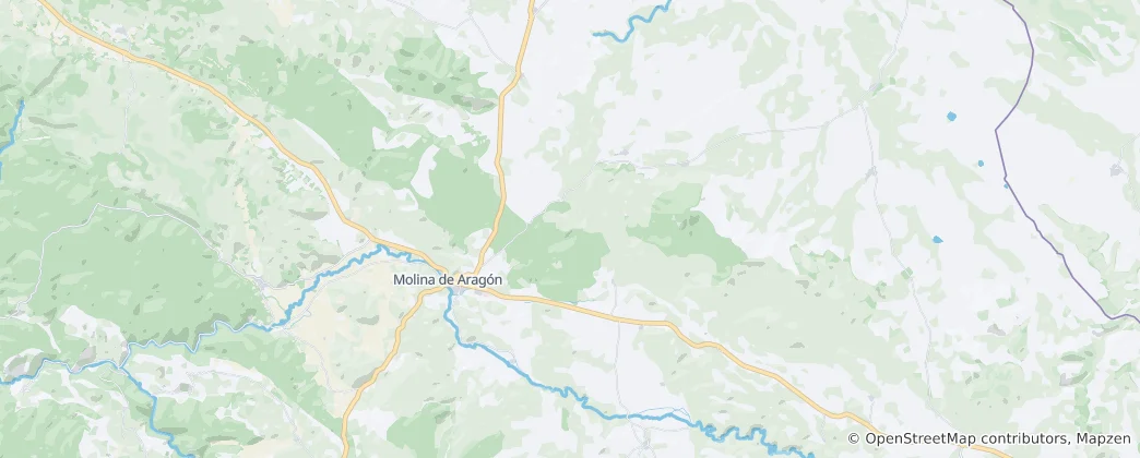 Mapa Molina de Aragón