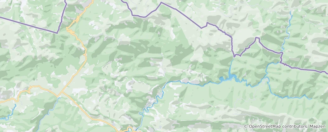 Mapa Orbaitzeta