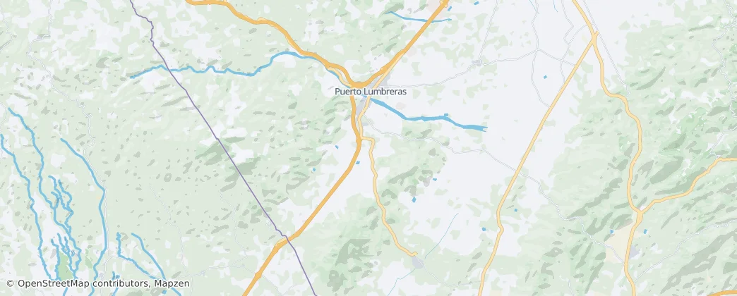 Mappa di Puerto Lumbreras