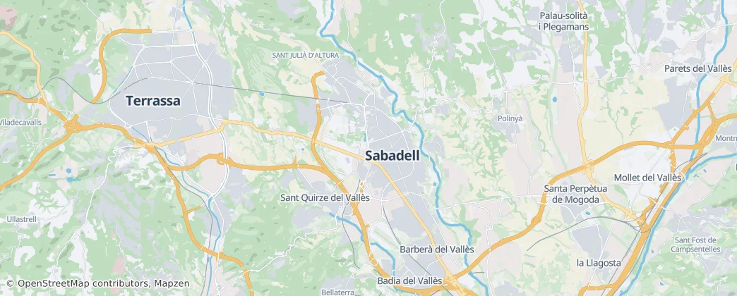 Sabadell — Harita