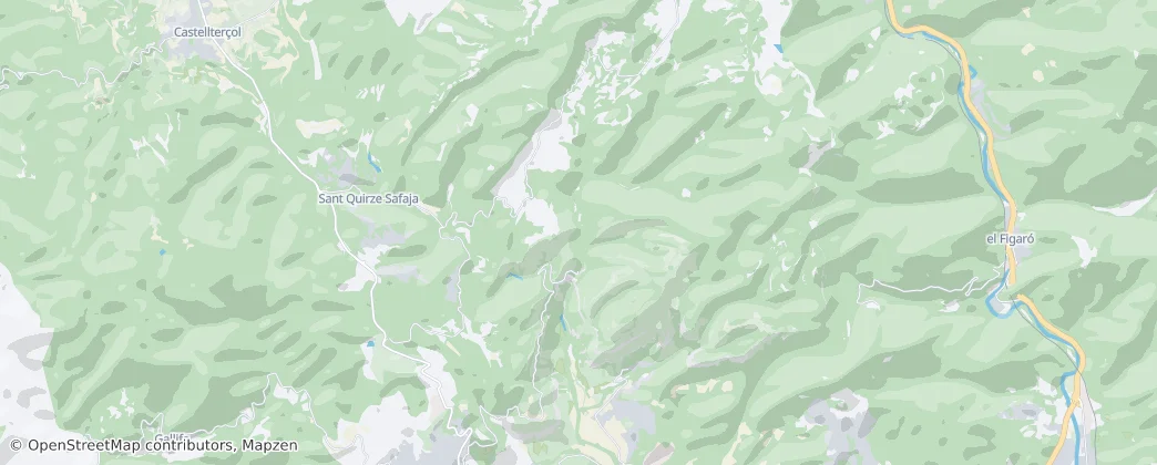 Mapa De San Quirico Safaja