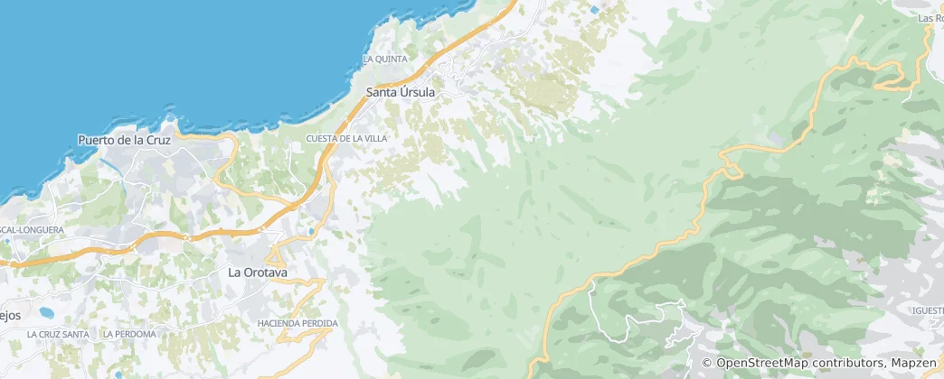 Mapa De Santa Úrsula