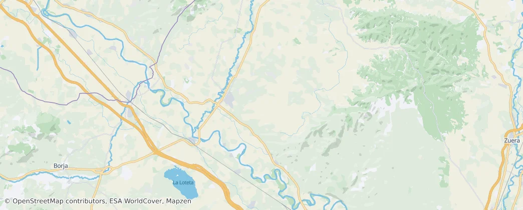 Map of Tauste