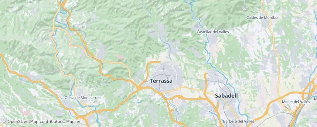 Mapa De Tarrasa