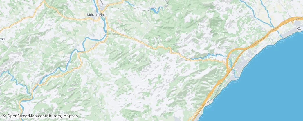 蒂维萨 — 地图