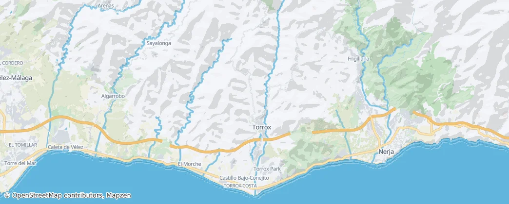 Torrox — Mapa