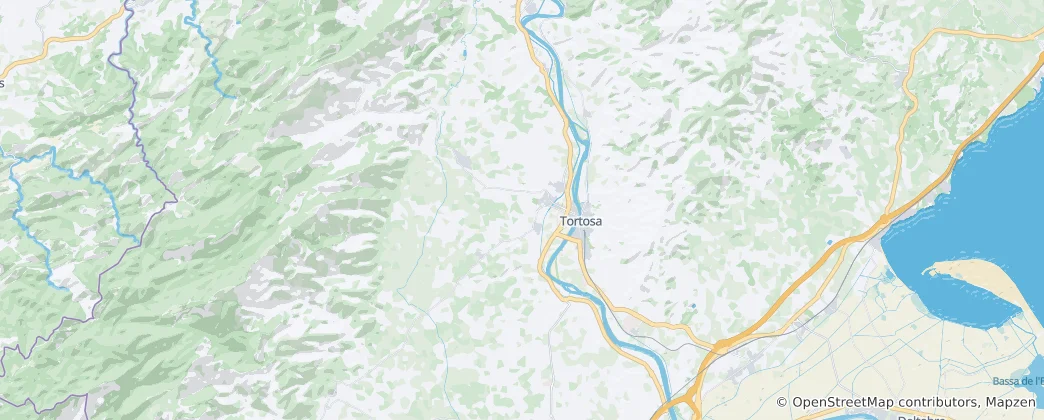 Mapa Tortosa