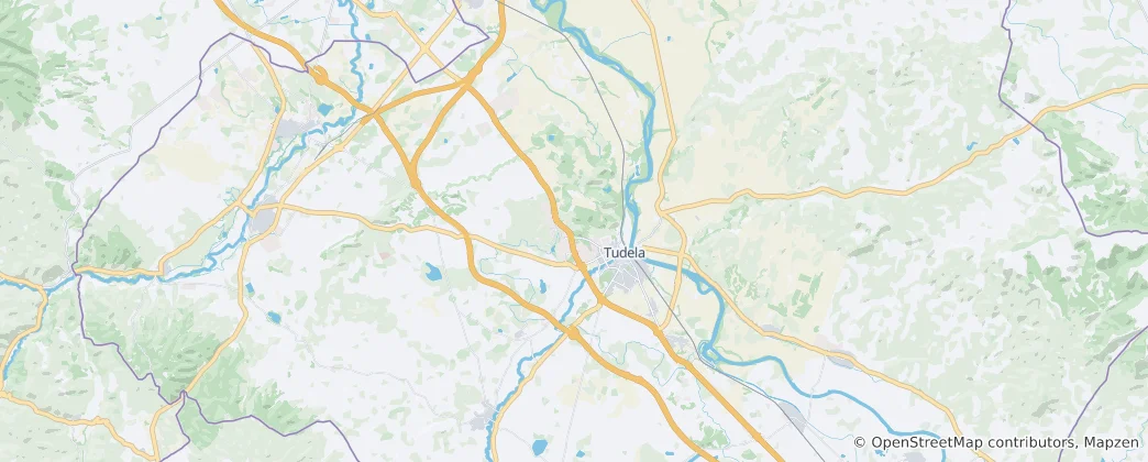 Karte von Tudela