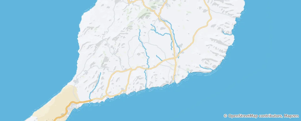 Mappa di Tuineje