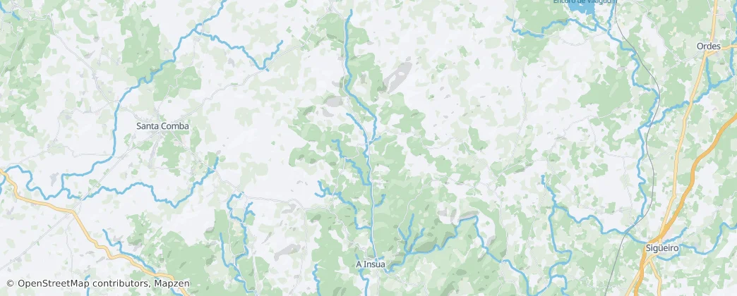 Val do Dubra — Mappa