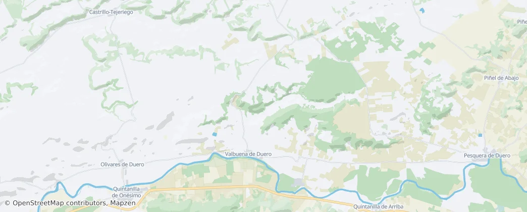 Valbuena de Duero — Mapa