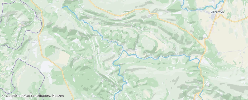 Valle de Manzanedo — Kaart