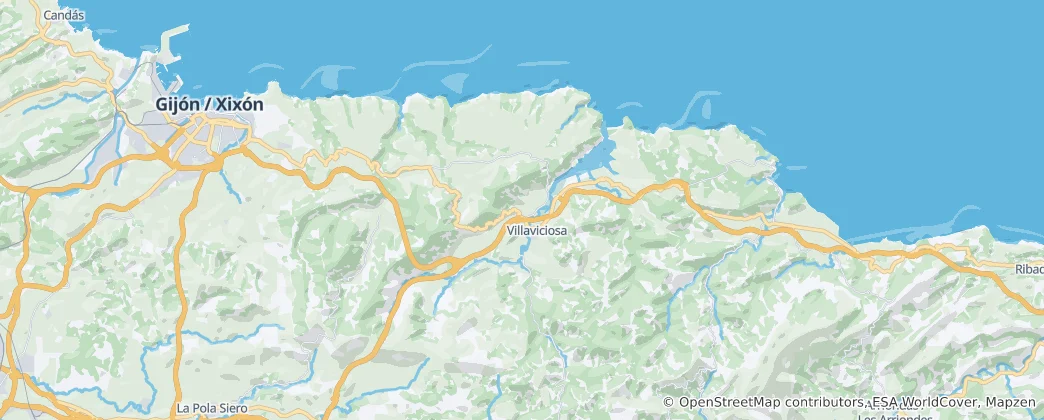 Mapa Villaviciosa