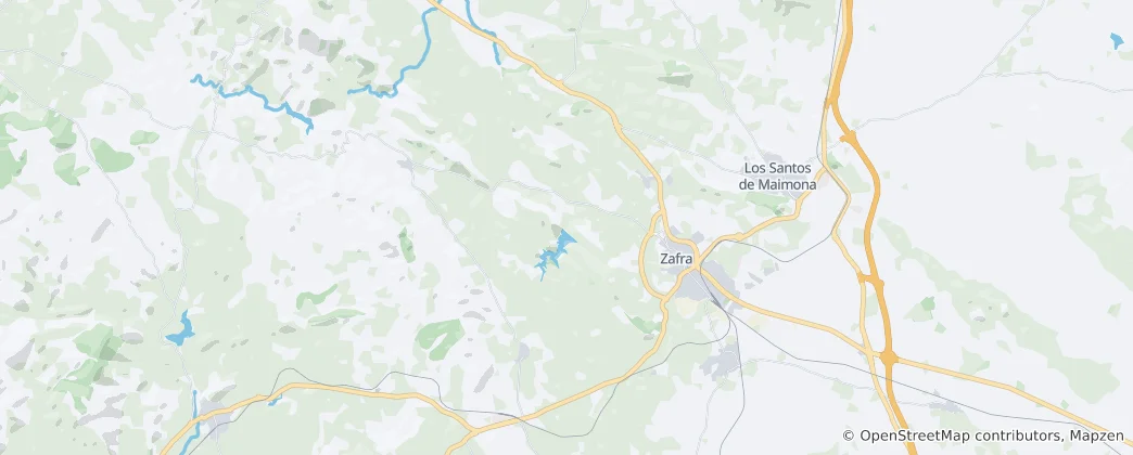 Mapa De Zafra