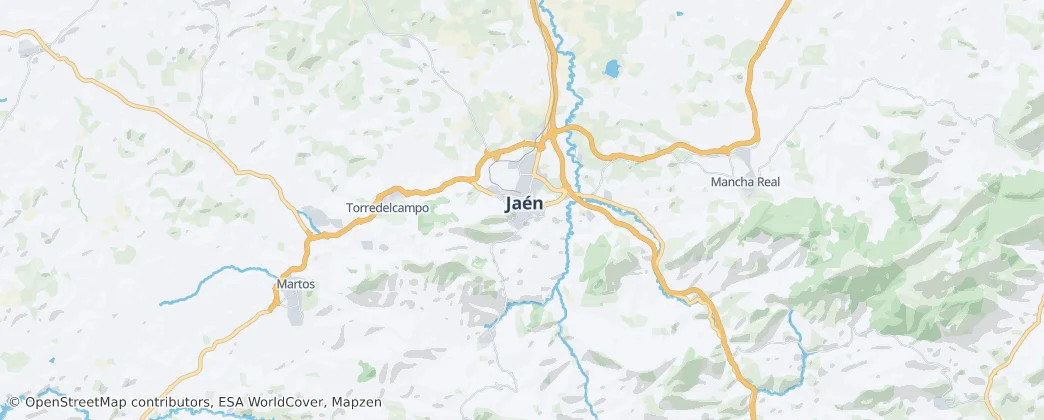 Jaén — 地图