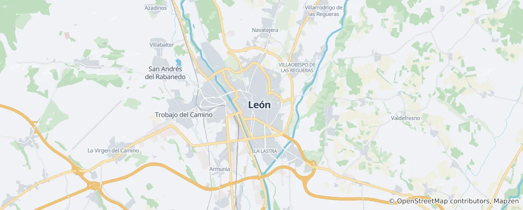 León 지도