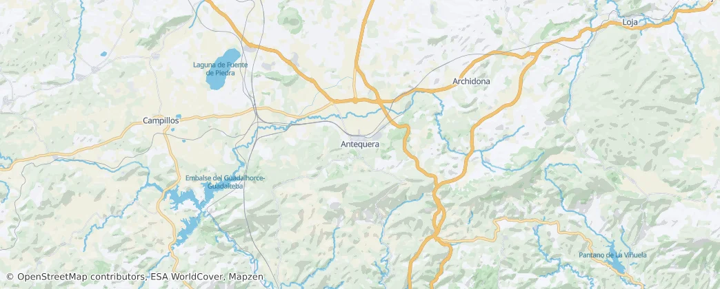Antequera — 지도