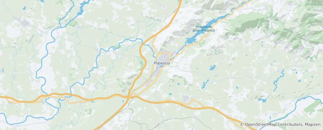 Plasencia Haritası