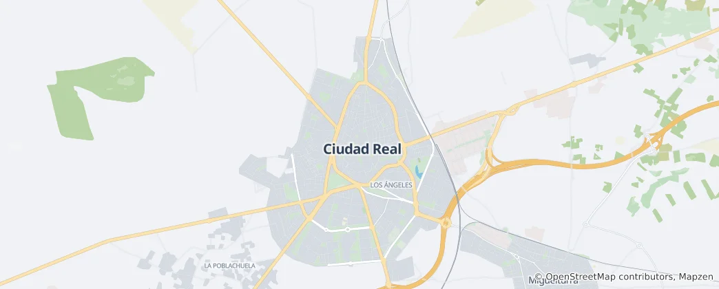 Mapa Ciudad Real City