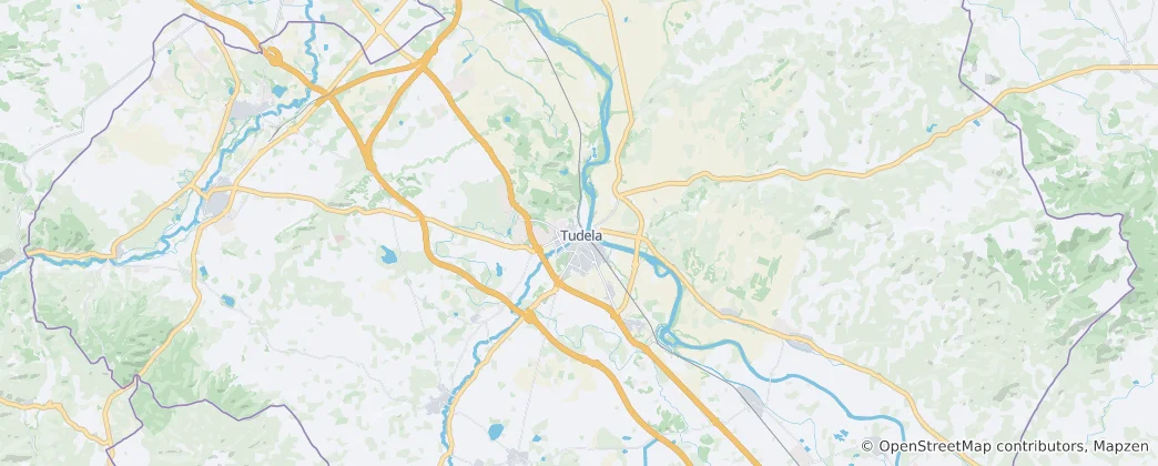 Mapa Tudela