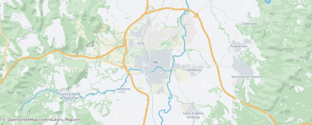 Vic — Mappa
