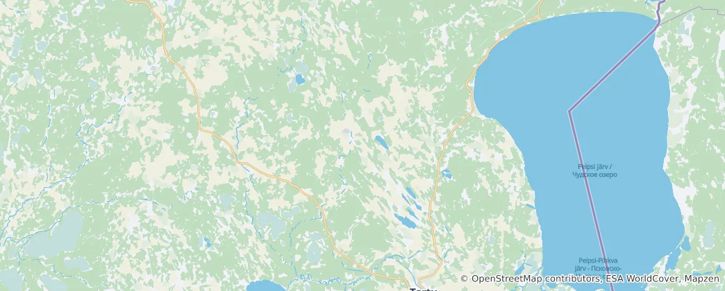 Karte von Kreis Jõgeva
