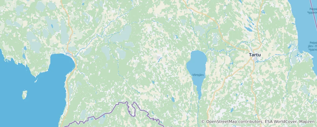 Mapa Viljandimaa