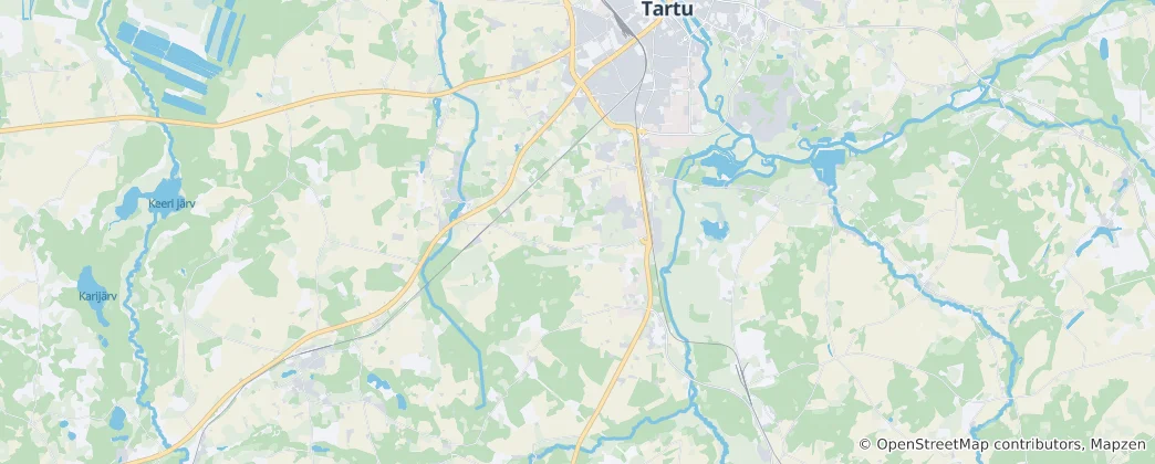 Mappa di Ulenurme vald
