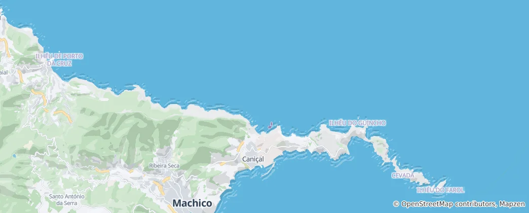 Mappa di Ponta de São Lourenço Special Area of Conservation