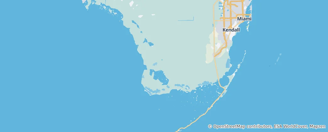 Karte von Everglades-Nationalpark