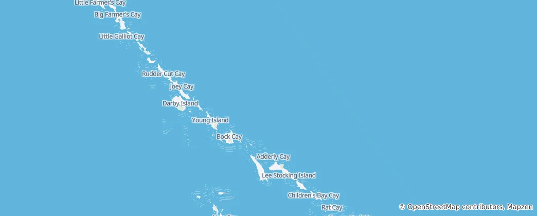 Map of Exuma