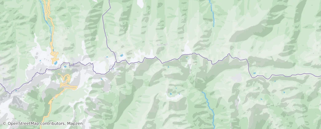 Fogarascher Gebirge — Karte