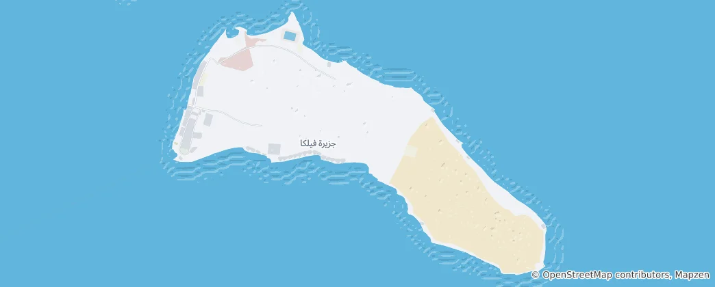 Map of Failaka Island