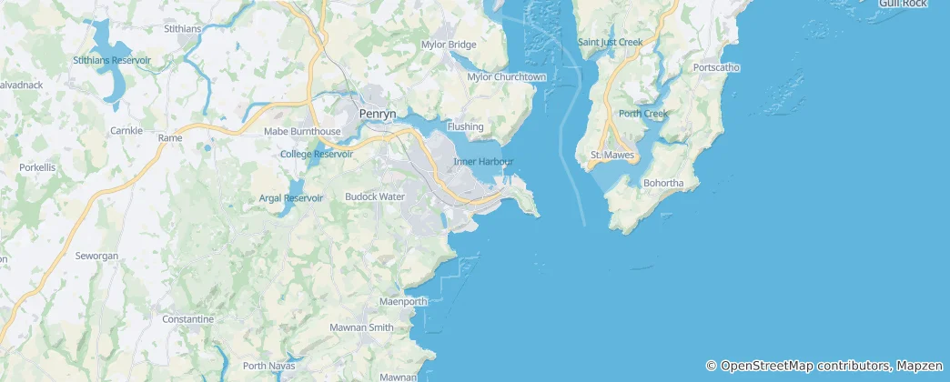 Carte de Falmouth